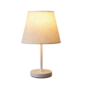 Vintage Luxury LED Fabric Table Lamp