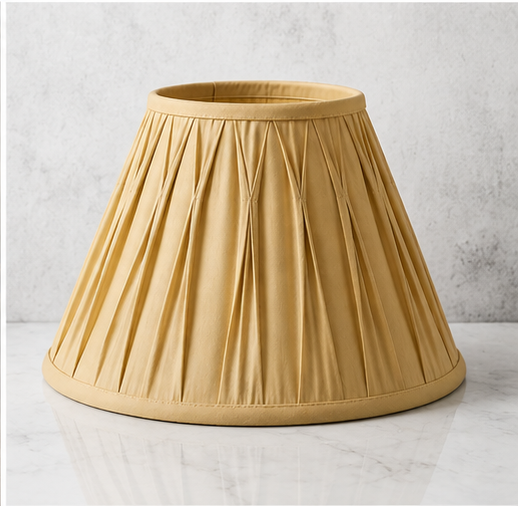 Nimanest Decor Lampshade | Modern Pleated Fabric Silk Lampshade - Image 2