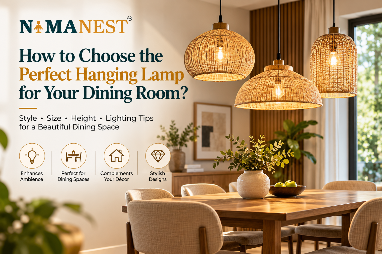How to Choose the Perfect Hanging Lamp